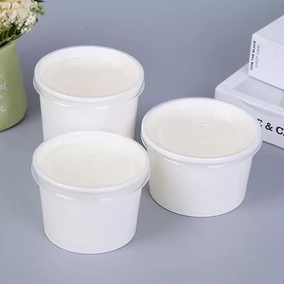 Drucksache-Nachtisch-Schalen der kundenspezifischen hohen Qualität 9oz rollen Wegwerfpapierschale für Eiscreme-Getränke