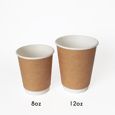Biologisch abbaubare trinkende Winkel- des Leistungshebelsbeschichtungsrecyclebare doppel-wandige Papierkaffeetassen