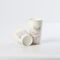 Kundenspezifischer Druckwegwerflogo single wall kraft pe beschichtete heiße Getränk-Kaffeestube doppelte PET 8Oz recyclebare Papierschalen