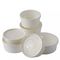 weiße druckende Wegwerfgrad-Papierschüssel der nahrung26oz für Eiscreme und biologisch abbaubare Papierschale des gefrorenen Joghurts mit Deckel