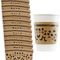 Kaffee-Wegwerfpapierbecherhalter-Papierkaffee-kundenspezifischer Schalen-Ärmel
