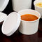 Suppen-Papierschüssel-kompostierbare Nahrungsmittelgrad-kundenspezifische kompostierbare Suppe mit Deckel-Papier-Schüssel