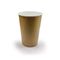Freundliche doppelte Wegwerfheiße Papierkaffeetassen PETbeschichtung Kraftpapiers Eco
