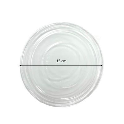 Wegwerfpapierschüssel 750ml 1000ml mit klarem HAUSTIER Deckel nehmen Behälter weg