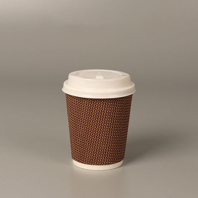 Unterschiedliche Größen-abbaubare Wegwerfpapierkaffeetassen für das heiße Trinken