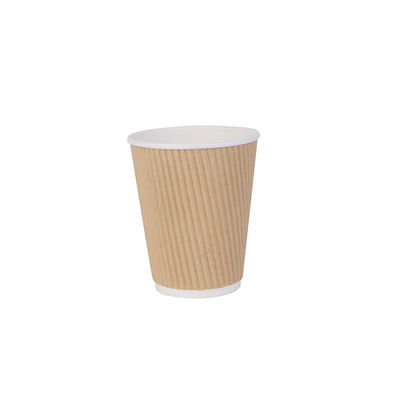 Wegwerfmilch-Schalen nach Maß verdickten weiße verpackte Kaffeetassen