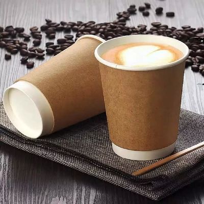 Besonders angefertigt nehmen Sie heißer Kaffee-Wegwerfpapierschalen doppel-wandiges 380ml weg