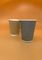 biologisch abbaubare Kraftpapier-Wegwerfschalen Kaffee, Saft, Milch, Tee-Behälter 10oz Brown
