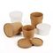 Kraftpapier-Suppen-Schalen-Papier-Schüssel-Verpackung der Papiersuppenschüssel-Fabrik-Fertigungs-verschiedene 12oz Brown