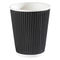 Mode und Spitzenpapierkräuselungs-Schalen des auftritt-Schwarz-22oz 630ml für Kaffeestube