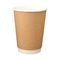 Wegwerfkaffeetasse verdickte doppel-wandige Kaffeetasse Logo Print Drink Cup
